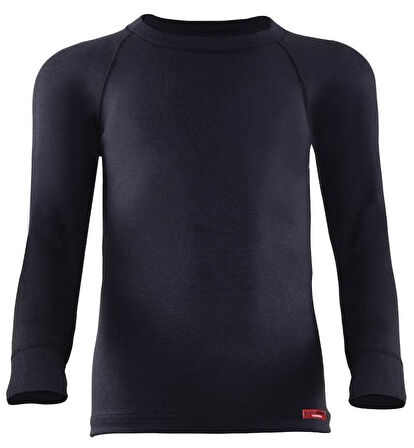 Blackspade Çocuk Siyah Termal Tişört 2. Seviye 9265