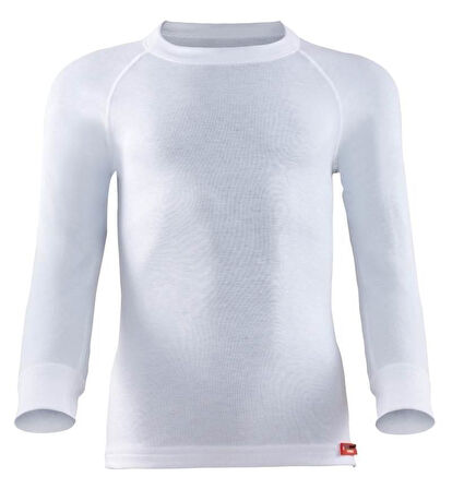 Blackspade Çocuk Beyaz Termal Tişört 2. Seviye 9265