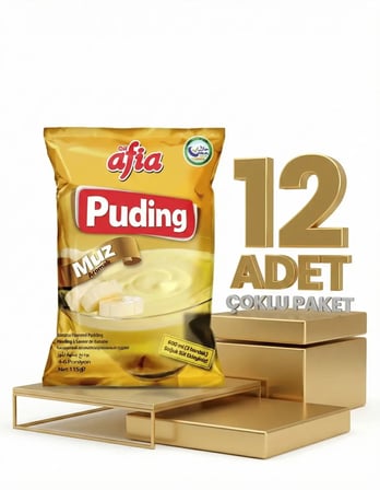 Afia Muzlu Puding 12x115 Gr