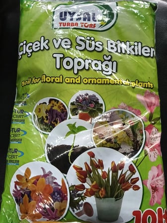 10 Lt. Bitki Toprağı, Fideleme, Saksı Toprağı İç Dış Mekan Toprak 10 Lt.
