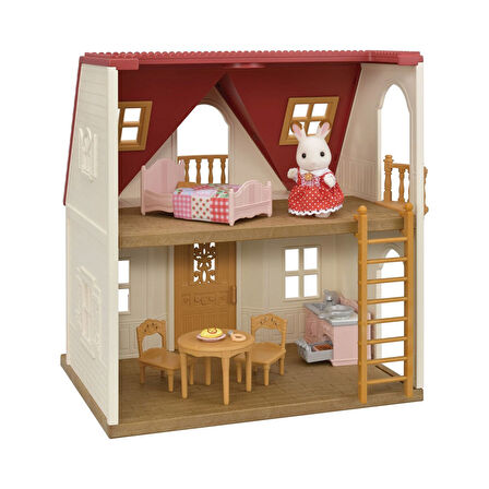 FABBATOYS Sylvanian Families Kırmızı Çatılı Başlangıç Evi +3 yaş