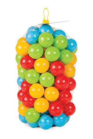 Renkli Havuz Topu 6cm 50 Adet Şişme Oyun Topu