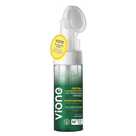 vione Yatıştırıcı &nemlendirici Özel Fırçalı Yüz Temizleme Köpüğü 150 Ml.