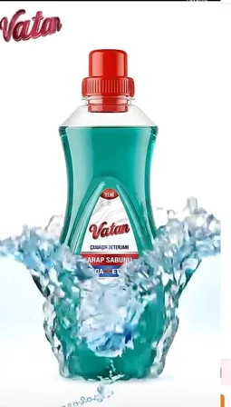 Vatan Çamaşir Deterjani Arap Sabunu Ve Soda Etki̇Li̇ 1500 Ml X 3Lü