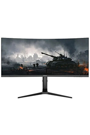 Warp Outlet(Kutu Hasarlı)WRP34-B 34" 165HZ 1MS RGB Curved Freesync+G-Sync (3440*1440)WQHD Oyuncu Monitörü