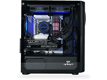 WARP Warp/ Spectra/ Siyah/ i5/ 12400FB760Cooling/ AsusRTX40608GB/ RGB/ 16GBRGB/ 512GB/ 650wfsppowers/ Freedos