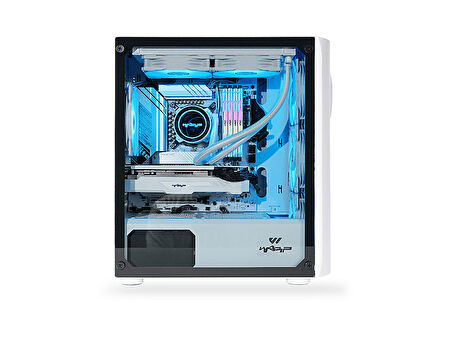 WARP Spectra/i5/14400FB760 Cooling/Asus RTX 4060 8GB/RGB/16GB RGB/512GB/650WFSP Powers/Freedos Gaming Desktop Bilgisayar