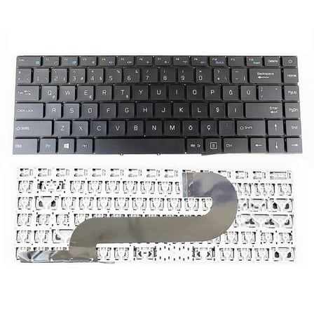 Casper Nirvana C350 Notebook Klavyesi, Laptop Tuş Takımı (Siyah TR) Ver.1 / KL1014