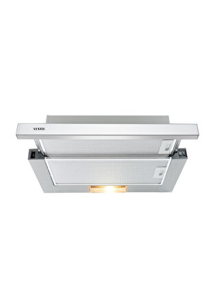 Vestel Truva Sürgülü Aspiratör Inox