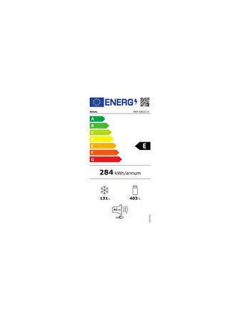 Regal NFK 60021 E Kombi No-Frost Buzdolabı