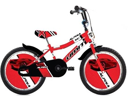 ÜMİT 2047 ALPINA-M-BMX-V- KIZ ÇOCUK BİSİKLETİ 20 JANT KIRMIZI