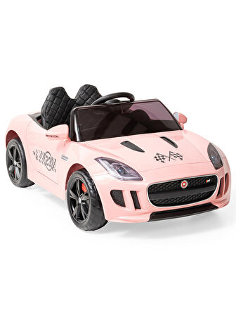 Baby 2 Go Tiger 12V Akülü Araba Pembe