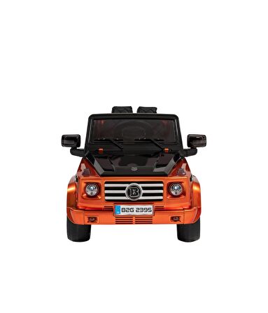 Baby2go 2395 Safari Uzaktan Kumandalı Deri Koltuklu 12 Volt Akülü Araba Kırmızı