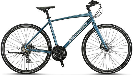 MOSSO LEGARDA-PRO-X21-MDM ERKEK ŞEHİR BİSİKLETİ 460H HD 28 JANT 21 VİTES MAVİ GÜMÜŞ