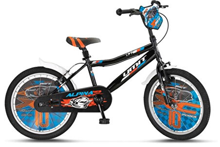 ÜMİT 2047 ALPINA-M-BMX-V-ERKEK ÇOCUK BİSİKLETİ V 20 JANT SİYAH MAVİ TURUNCU