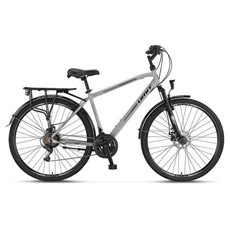 ÜMİT 2843 MONTANA 2D ERKEK ŞEHİR BİSİKLETİ 480H MD 28 JANT 21 VİTES NARDO GRAY