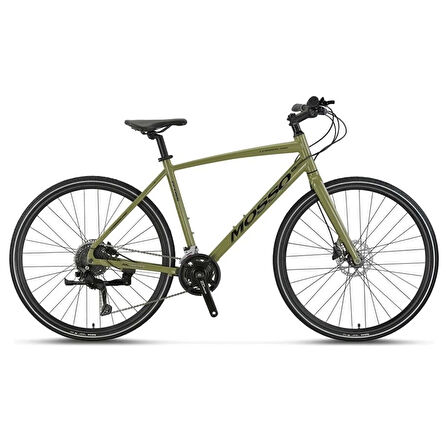 MOSSO LEGARDA-PRO-X18-MDM ERKEK ŞEHİR BİSİKLETİ 460H HD 28 JANT 18 VİTES YEŞİL SİYAH