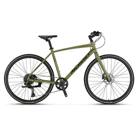 MOSSO LEGARDA-PRO-X10-MDM ERKEK ŞEHİR BİSİKLETİ 510H HD 28 JANT 10 VİTES YEŞİL SİYAH
