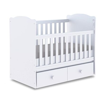 Babyhope Nevada 2 Çekmeceli Beşik 70 x 130 cm 905-58 Bebek Beşiği