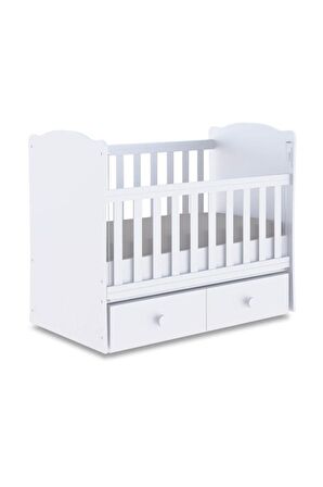 Babyhope Nevada 2 Çekmeceli Beşik 70 x 130 cm 905-58 Bebek Beşiği