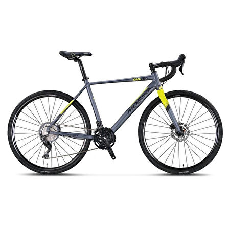 MOSSO GVL700-GRX600 ERKEK YARIŞ BİSİKLETİ 580H HD 28 JANT 22 VİTES ANTRASIT-LIME