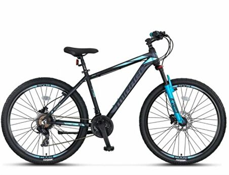 ÜMİT 2968 MIRAGE HDM500 ERKEK DAĞ BİSİKLETİ 459H HD 29 JANT 21 VİTES SİYAH TURKUAZ