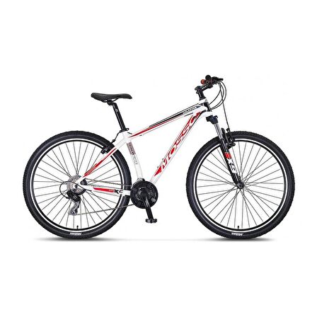 Mosso Wildfire 27.5j V 20'' Erkek Bisikleti - Beyaz - Kırmızı