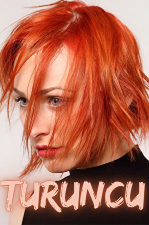 Truecolor Renkli Saç Boyası Turuncu 250 ml