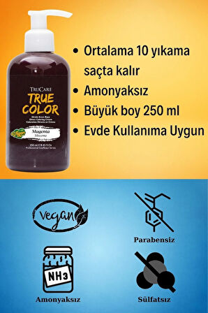 Truecolor Saç Boyası Magenta 250 ml