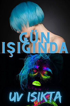 Truecolor Renkli Neon Saç Boyası Mavi Büyü 250 Ml