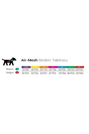 Tailpetz Air Mesh Köpek Göğüs Tasması Ocean M