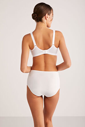 Kom Beyaz Toparlayıcı Romance Sütyen