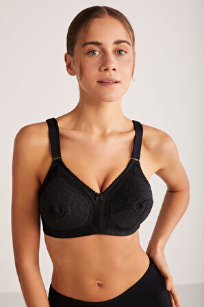 Kom Siyah Toparlayıcı Romance Sütyen