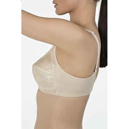 Kom Romance Toparlayıcı Dantel Sütyen - Ten