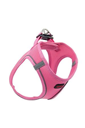 Tailpetz Air Mesh Köpek Göğüs Tasması Medium 44x48 cm Pembe