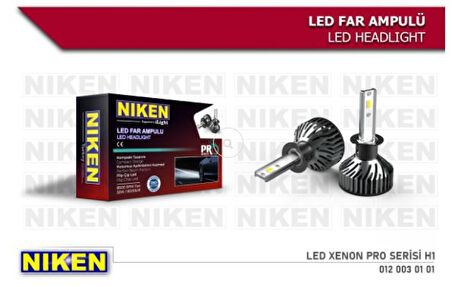 Unıversal Led Xenon Pro Serisi  H1 - Niken 012 003 01 01