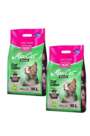 Hobi Maxicat kedi kumu çam kokulu 10 lt
