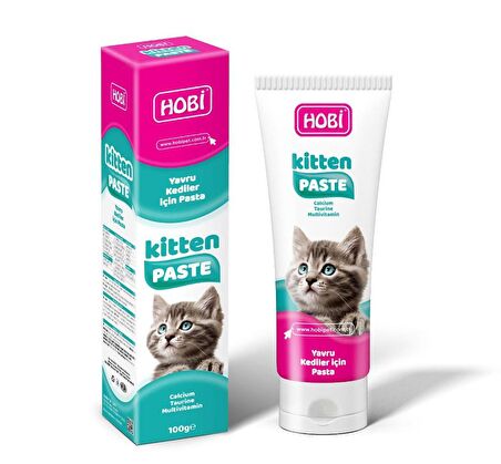 Hobi Kitten Paste Yavru Kediler İçin Multivitamin Pastası 100gr