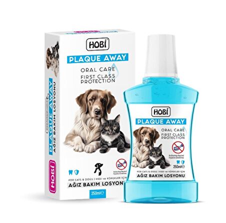 Plaque Away Kedi ve Köpekler İçin Ağız Bakım Sölüsyonu 250ml