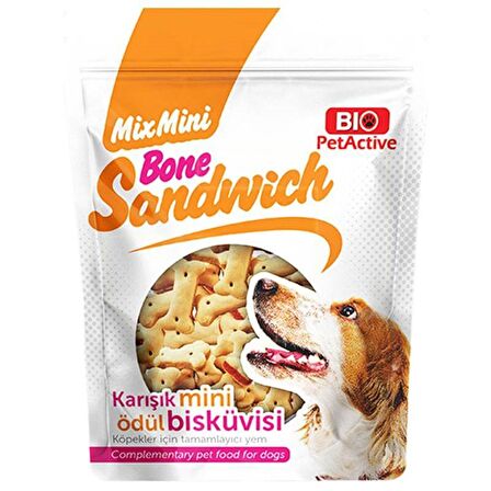 Bio Petactive Bone Sandwich Karışık Yetişkin Bisküvi 200 gr 