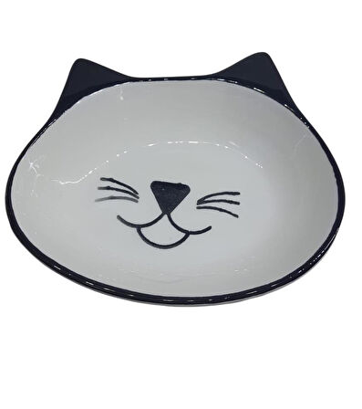 Bio Pet Active Seramik Kedi Mama Kabı 12-15-3,5cm No:1
