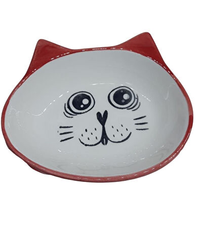 Bio Pet Active Seramik Kedi Mama Kabı 12-15-3,5cm No:6