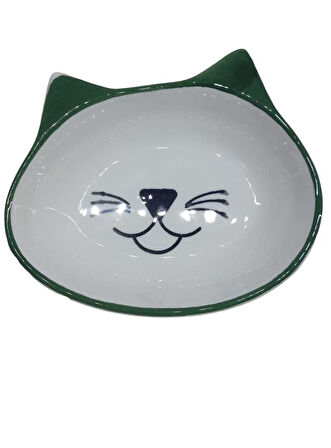 Bio Pet Active Seramik Kedi Mama Kabı 12-15-3,5cm No:7