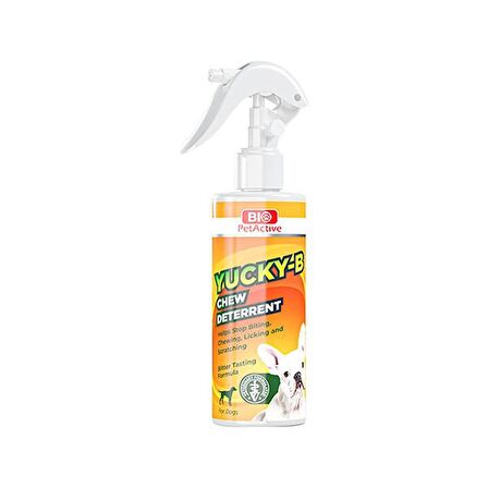 Bio Pet Active Yucky-B Chew Deterrent Köpekler için Çiğneme Önleyici ve Uzaklaştırıcı Sprey 100 Ml