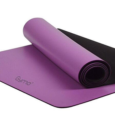 Gymo Pro Series® Pu-Rubber Kaydırmaz Kauçuk Yoga Matı Pilates Minderi 5mm Violet