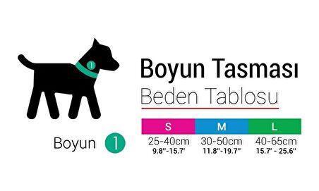 Tailpetz Bubbles Boyun Tasması (Small)