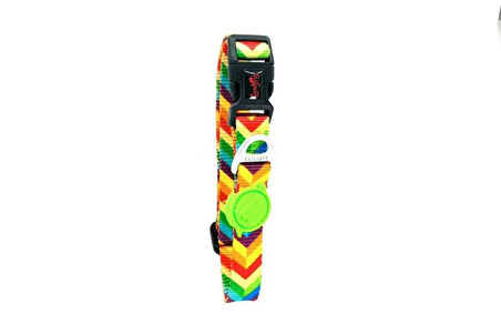 Tailpetz Rainbow Collar Large