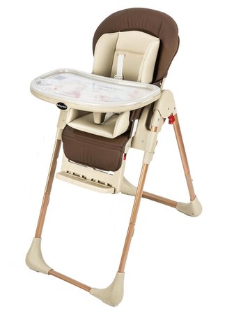 Baby Care Bc-511 Flex Katlanır Portatif Mama Sandalyesi Kahverengi 
