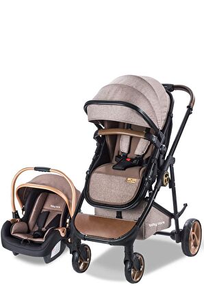 Baby Care BC-300 Exen Çift Yönlü Travel Sistem Bebek Arabası