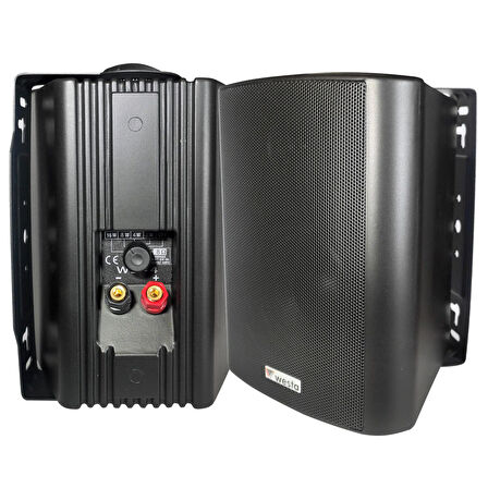 WESTA WS-4TB Sütun Hoparlör 10cm 100 Watt Trafolu Siyah 2 Adet